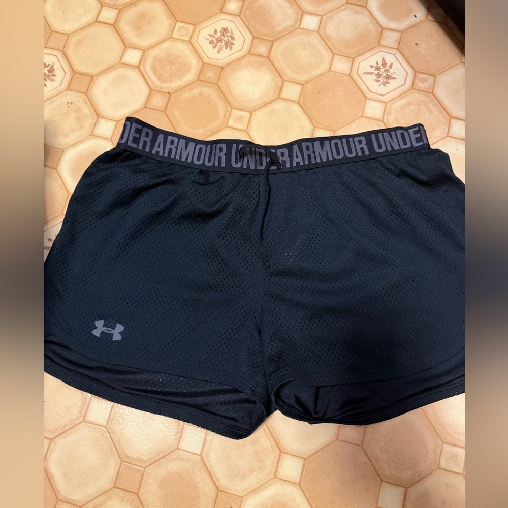 Under Armour Women's Navy Athletic Shorts